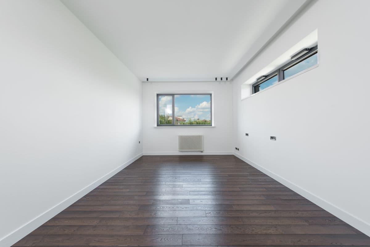 Empty residential flat being assessed for fit-out