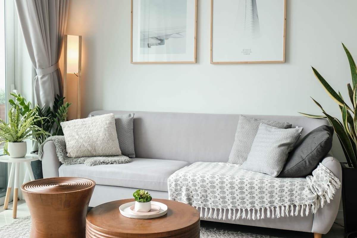 Styling and finishing detail in a designed residential interior
