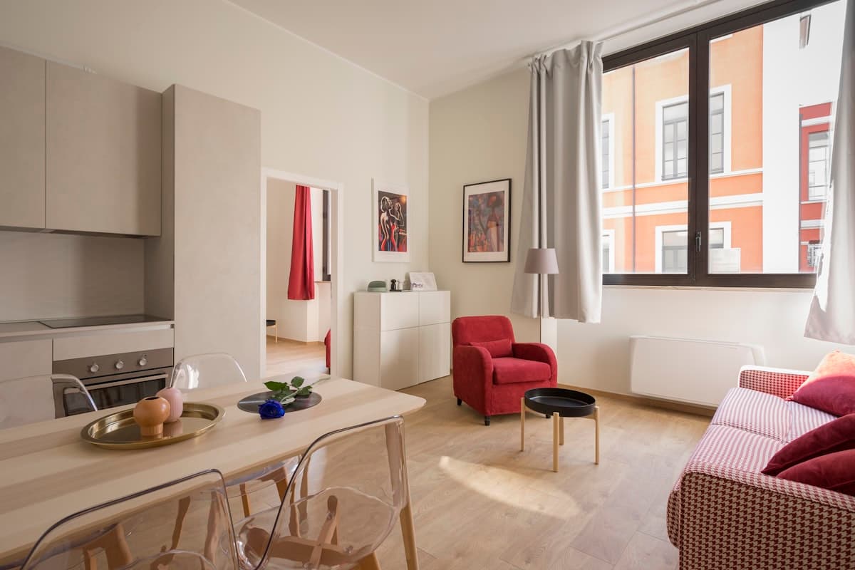 Furnished London living room prepared to a guest-ready standard by Urban Ready